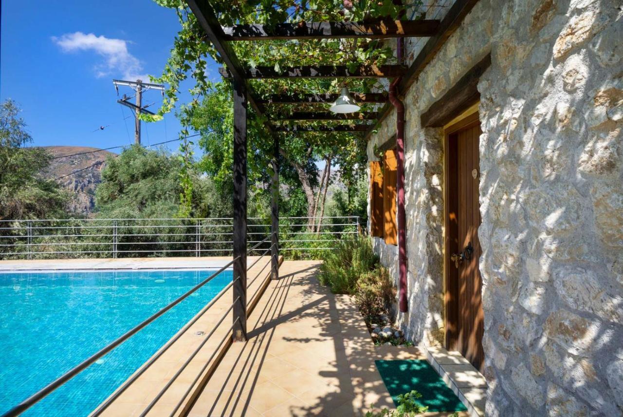 Villa Talos Палеохора Экстерьер фото