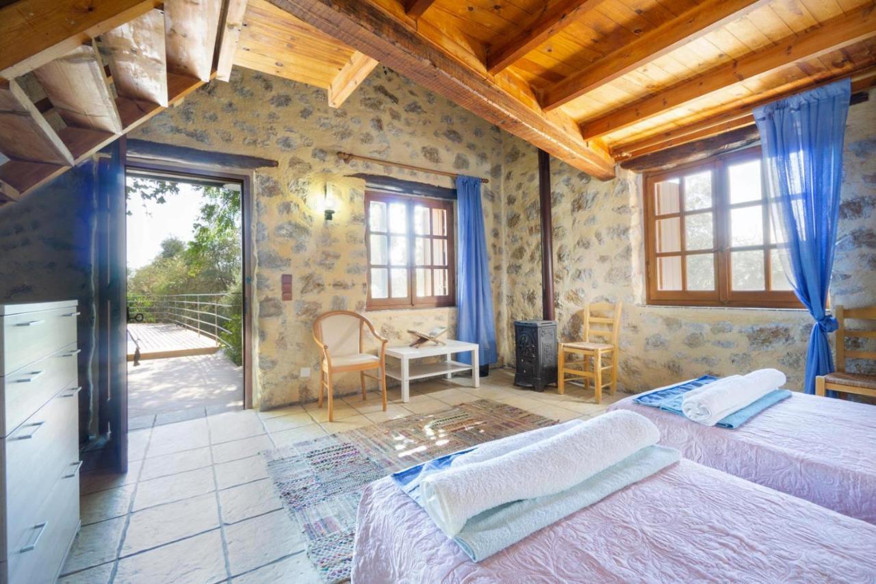 Villa Talos Палеохора Экстерьер фото
